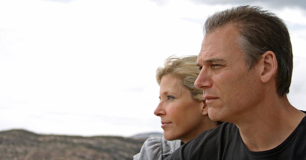 Couple pondering a second opinion