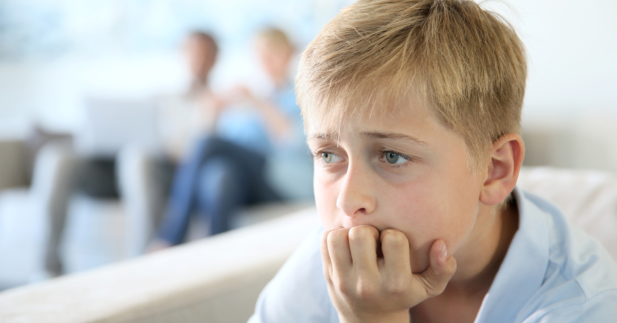 Child at Therapy with Parents