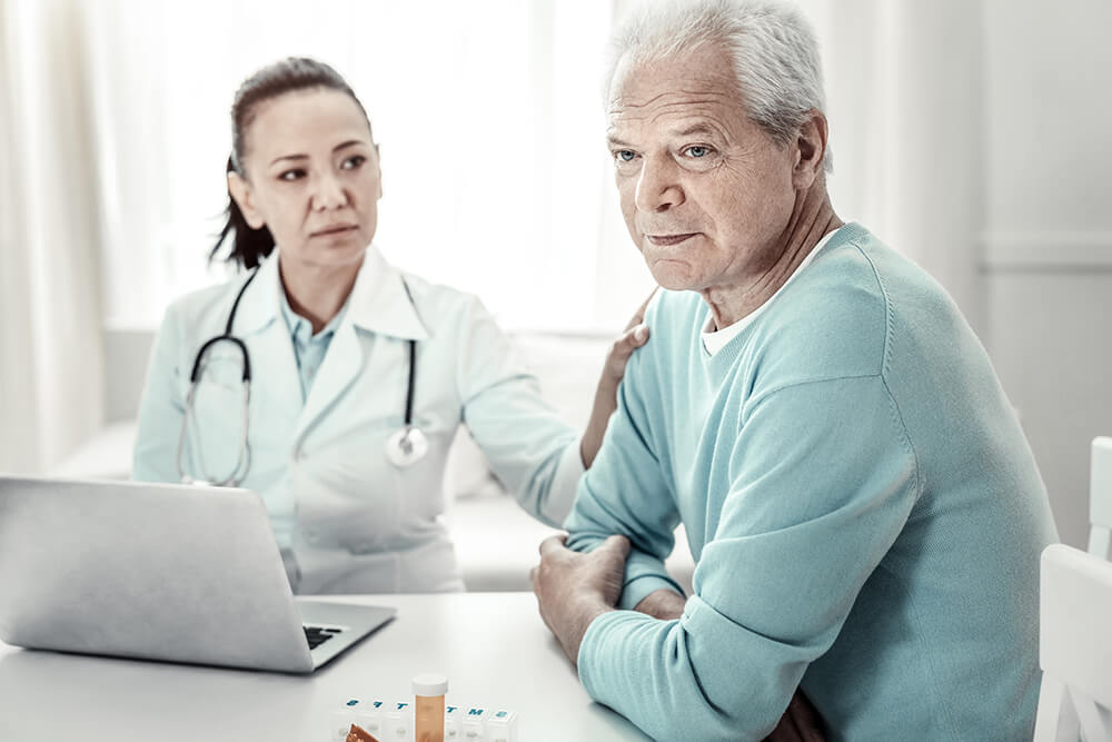 man with chronic kidney disease?