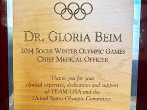 2014 Sochi Winter Olympic Games Plaque