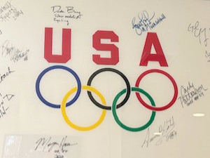 Team USA Olympics Signatures Carly Patterson